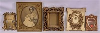 Frames: plaster and metal - 6"x8" to 11"x13"