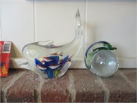 Glass Aquatic Decorations
