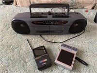 Philco, Realistic, and Casio Radios