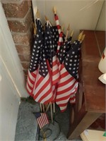 Assorted American Flags