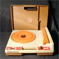 FISHER PRICE RECORD PLAYER TURNTABLE WORKING