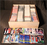 3000+ SPORTS CARDS BOX LOT 1980's 1990's #1