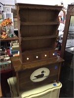 Wood spice rack/wooden storage box