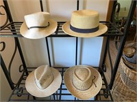 Collection of Mens Straw Hats