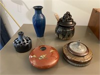 Collection of Assorted Glazed Studio Pottery