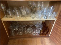 Collection of Assorted Glass Bar Ware