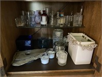 Collection of Assorted Glass Ware & Votives