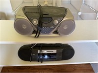 Pair of Panasonic & RCA Portable Stereos