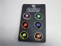 Marvel Avengers Infinity War Thanos Stones Pins