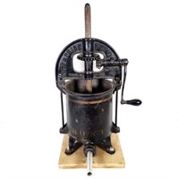 No. 3 Enterprise 8qt  Cast Iron Sausage Press