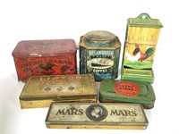 Vintage Tins, Match Safe