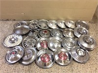 (25) Assorted Vintage Hubcaps and Wheel Covers