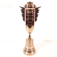 1953 Copper Tone Coca-Cola Baseball Trophy