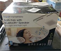Home Networks bath fan w/Bluetooth speaker