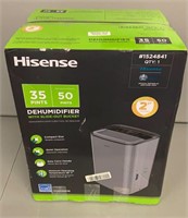 Hisense dehumidifier with slide-out bucket
