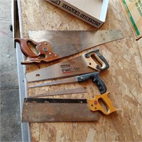 Assortement of Hand Saws