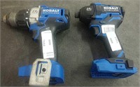 Kobalt brushless impact driver & drill (No