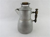 Antique Taco CO.Aluminum coffee Pot 1902