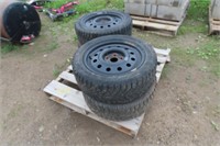 NORMAN 205/55R16 TIRES ON RIMS