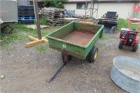 JOHN DEERE 80 DUMP WAGON TOW BEHIND 1960"S