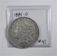 1881-O  Morgan Dollar   VF+