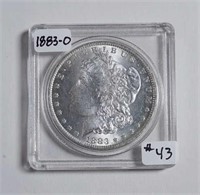 1883-O  Morgan Dollar   Unc