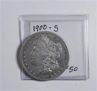1900-S  Morgan Dollar   VF+