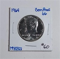 1964  Kennedy Half Dollar  Proof