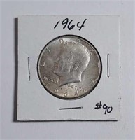 1964  Kennedy Half Dollar   Unc.