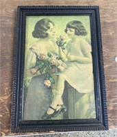 13.5x9.5in. Vintage picture / NO SHIPPING
