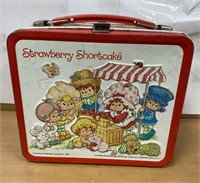 1981 Strawberry Shortcake Metal Lunch Box Aladdin
