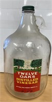 12" Twelve Oaks Vinegar Bottle / No Ship
