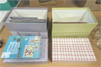 2 Small Boxes of Brand New Greeting Cards no ship
