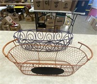 Two baskets / 18" / Decorative/ No ship