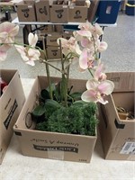 Fake Flowers Box lot. No Shipping