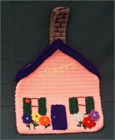 Knitted purse