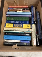 Religious Books Box Lot. No Shipping