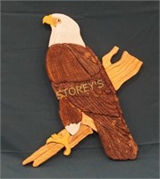 Eagle Custom wood wall carving