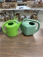 Two Plastic Water pitchers.  Used. No Shipping