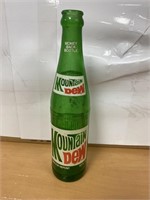 Mountain Dew Empty Drink Bottle no ship