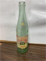 Vintage Worn Royal Crown Bottle   No ship