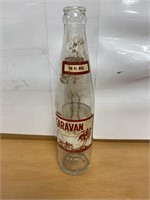 Vintage Caravan Bottle. Needs Cleaning. No ship