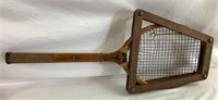 Antique comet tennis racket