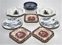 Two Small Wedgwood Plates and Mason's