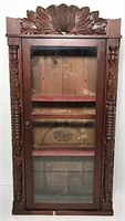 Antique Walnut Display Case