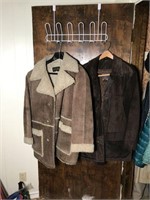 Coach Suede Jacket and Sheep Skin Coat