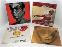 Four Vintage Rolling Stone Albums