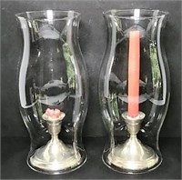 Preisner Weighted Sterling Candle Holders