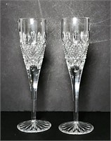 Pair of Waterford Crystal Flutes