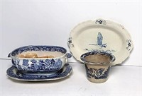 Vintage Ceramic Plates and Terrine